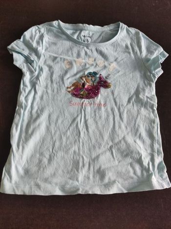 Tee shirt à sequins
