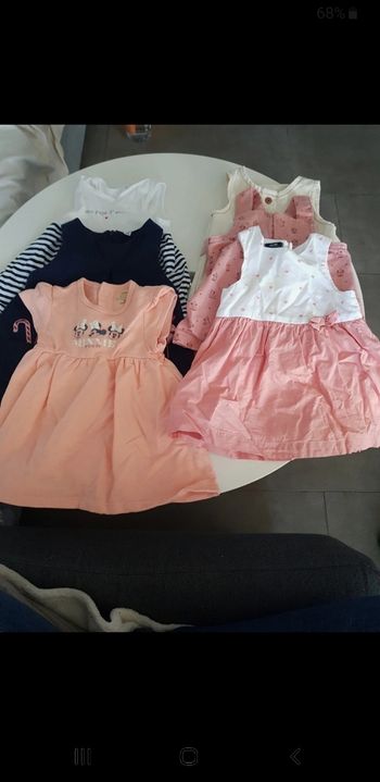 Lot 6 robes 3 mois