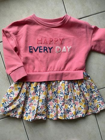 Robe Sweat fille Tape à l’Oeil 2 ans
