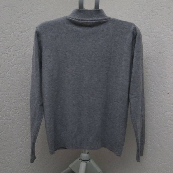 ✨ Pull gris doux et élégant – motif texturé original ✨ - photo numéro 8