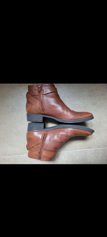 Boots geox respirant cuir taille 37