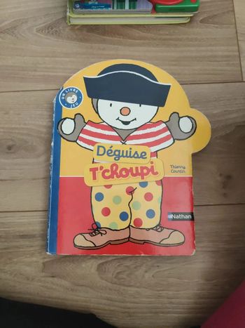 Livre jeu T'choupi