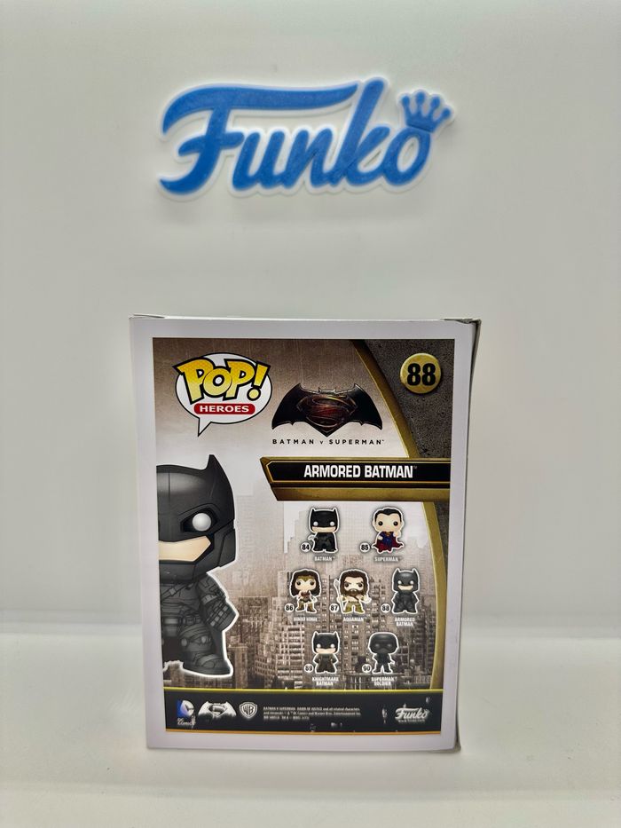Funko Pop Armored Batman 88 Exclusive 🇺🇸 - photo numéro 4