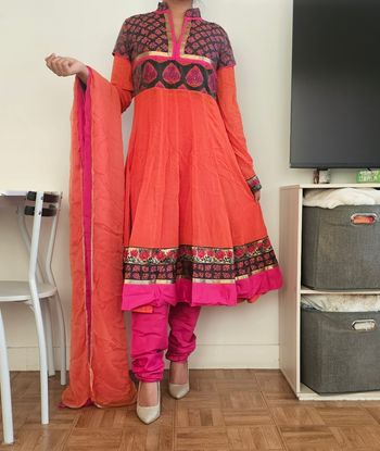 Robe indienne bollywood ensemble