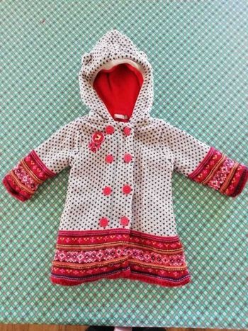 Catimini mauteau 6/9 mois