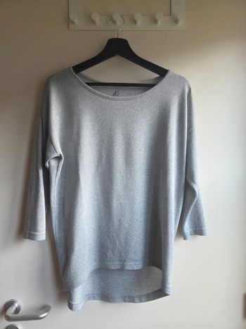 Blouse gris chiné only - taille xs