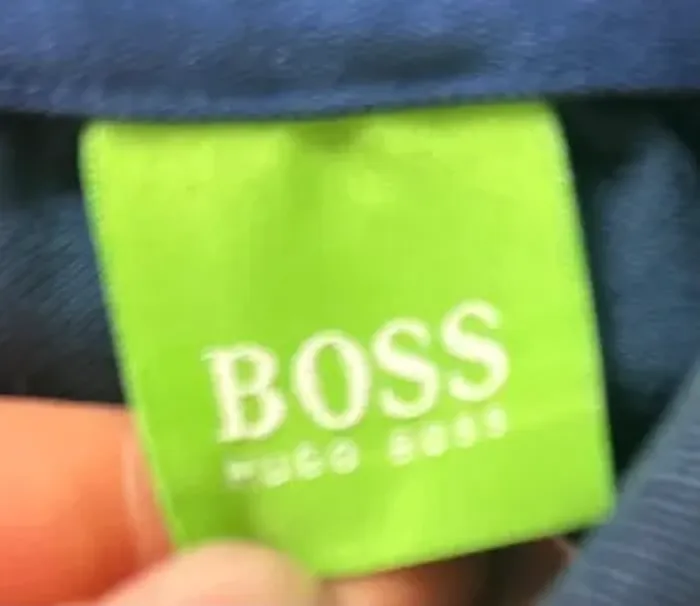 Polo bleu marine Hugo Boss - photo numéro 3