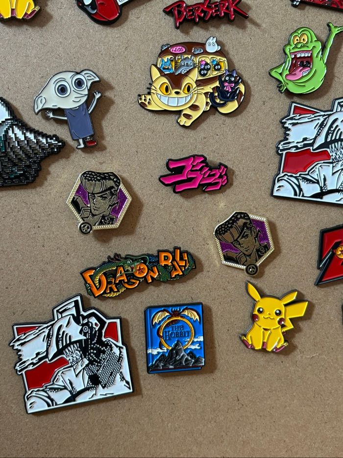 Lot pin’s geek manga film jeux vidéos - photo numéro 8