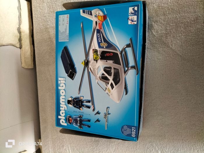 Playmobil 🧡 Hélicoptère de police - photo numéro 9