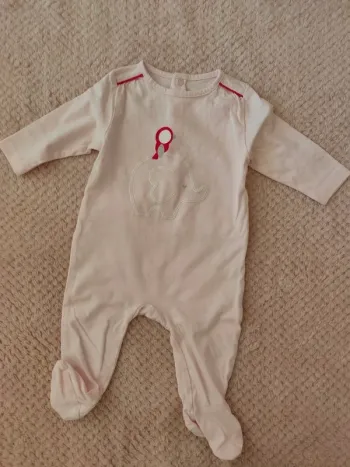Pyjama rose Obaibi 3 mois