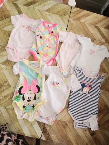Lot body manches courtes