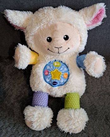 Peluche interactive Mon Mouton Comptines Calines Vtech