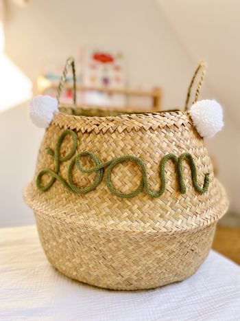 Grand panier prénom