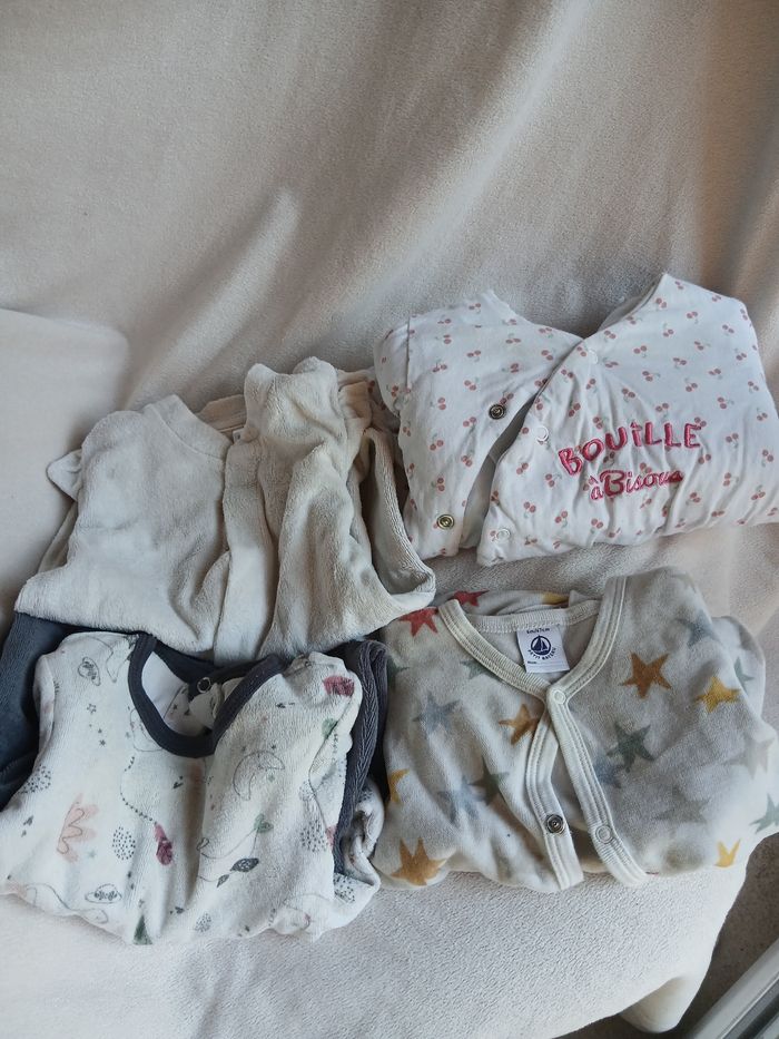 4 pyjamas hiver 6 mois