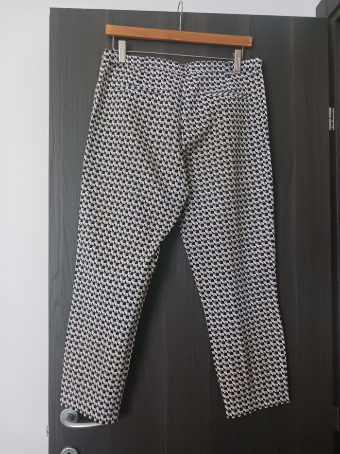 Pantalon noir blanc - photo numéro 2