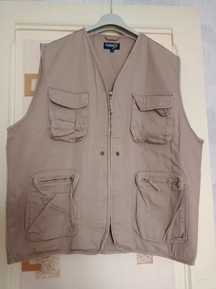 Veste multipoches sans manches L - photo numéro 3