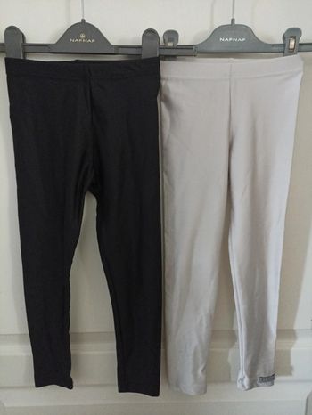 Lot 2 leggings Domyos Decathlon 6 ans