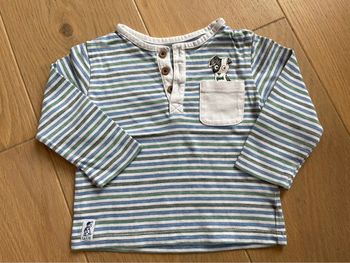 T-shirt ML rayé - La Cie des Petits - 12mois