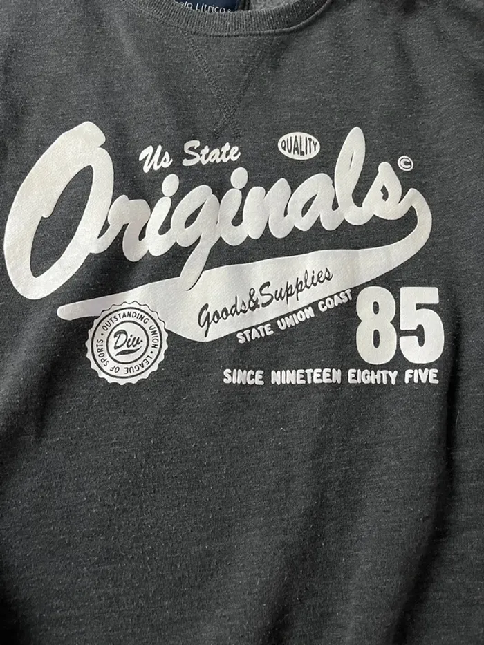Sweat Angelico Litrico gris taille L - photo numéro 2