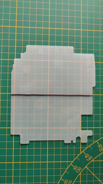 Châssis plastique pièce détachée console de jeux Sony Playstation 2 Ps2 SCPH-50004 silver #D51