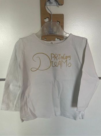 T-shirt manches longues bébé fille