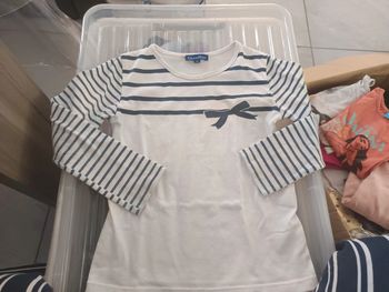 Tee-shirt manche longue 4 ans grand voile