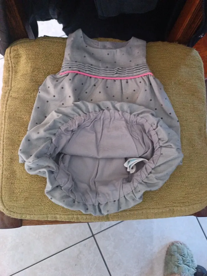 Robe chasuble grise Obaibi 3M - photo numéro 4