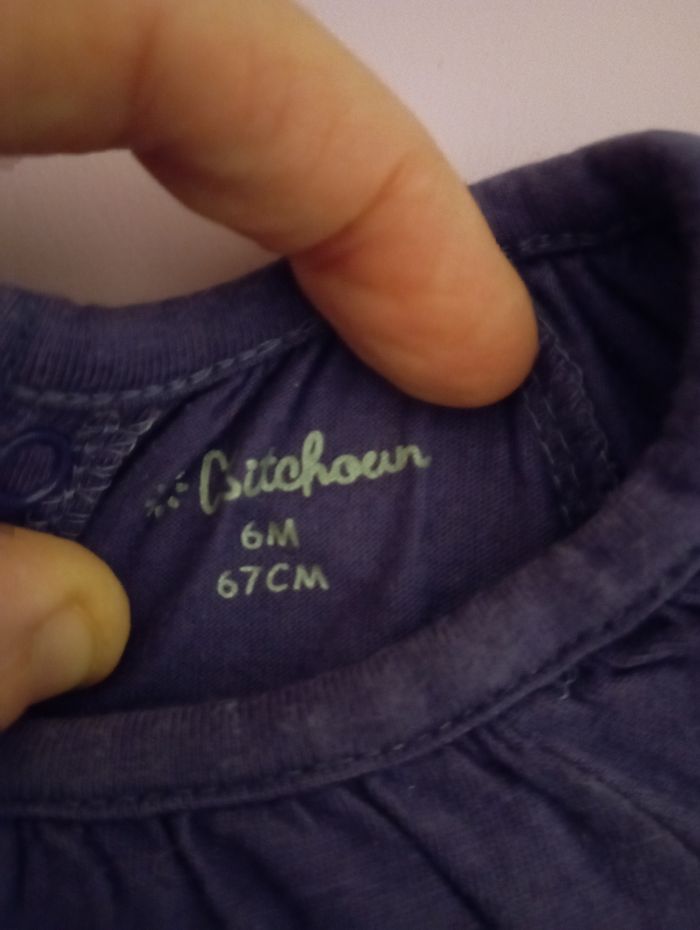 Ensemble short et haut manches courtes 6 mois - photo numéro 3