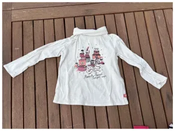 Teeshirt col roulé 4 ans sergent major