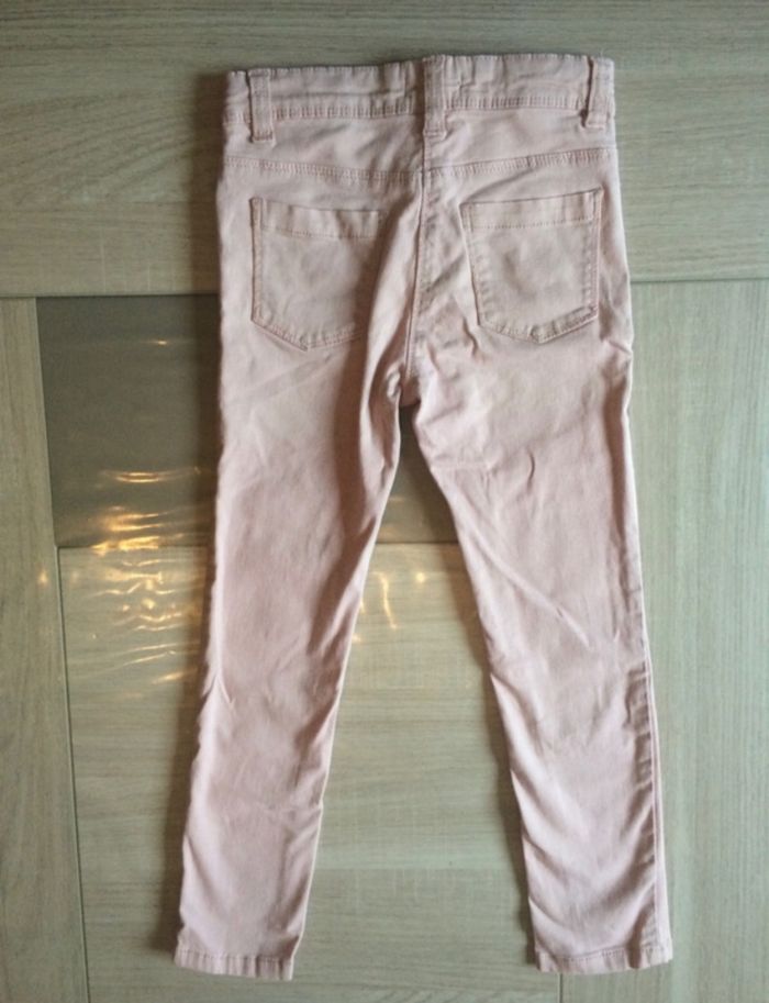 Jean slim rose pastel - 5 ans - photo numéro 2