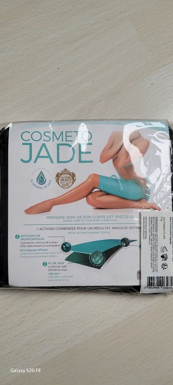 Leggings minceur cosmetoJade Ts/m noir neuf