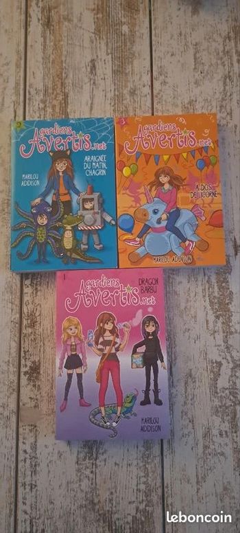 Lot 3 Livres gardiens grand format avertis.net Tome 1,2 & 3 NEUF