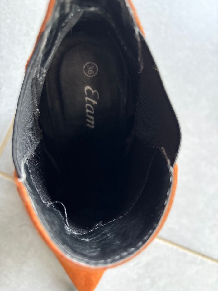 Bottines  beige - photo numéro 4