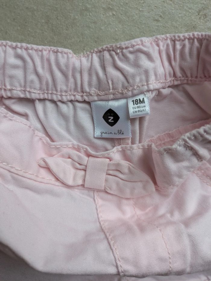 Short rose fille 18 mois - photo numéro 2