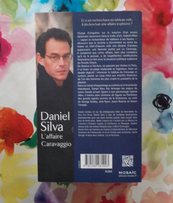 L'Affaire Caravaggio de Daniel Silva Ed. Mosaïc - photo numéro 2