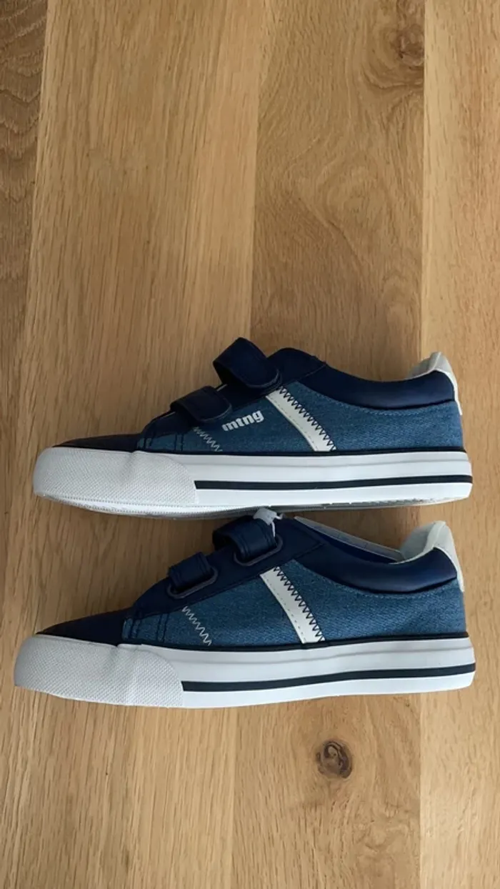 Baskets bleues - photo numéro 4