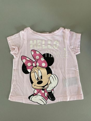 Tee shirt rose Minnie