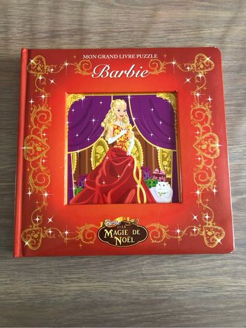 Mon grand livre puzzle Barbie