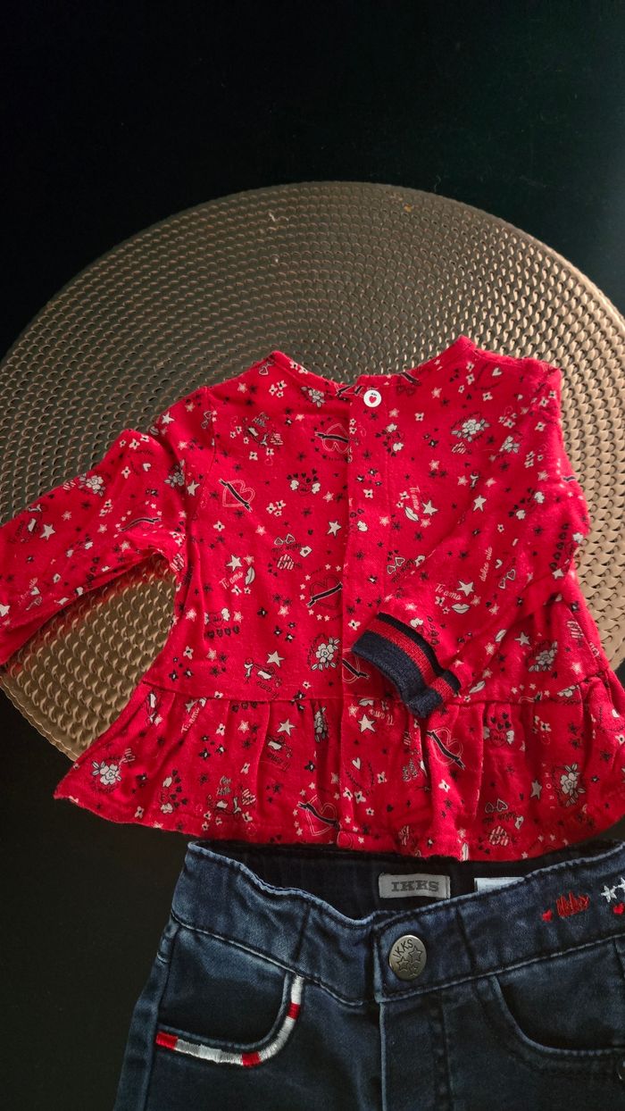 Ensemble ikks  6 mois  /  68 cm - photo numéro 4
