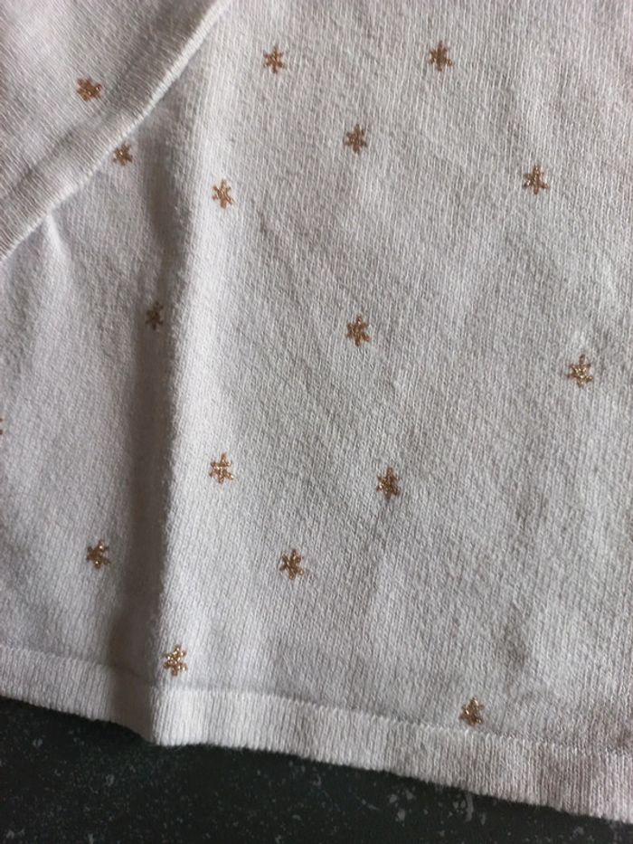 Pull fin étoile tao 10 ans taille petit - photo numéro 4