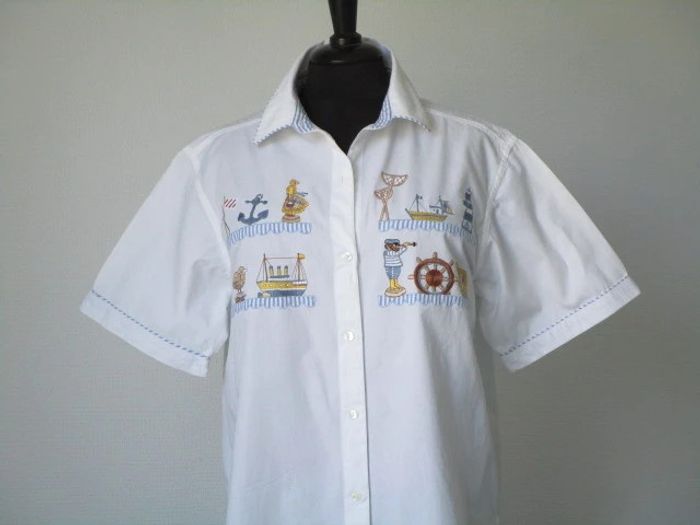 Chemise vintage étagères marin 42 TBE