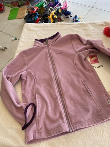 Veste polaire, quechua, huit ans