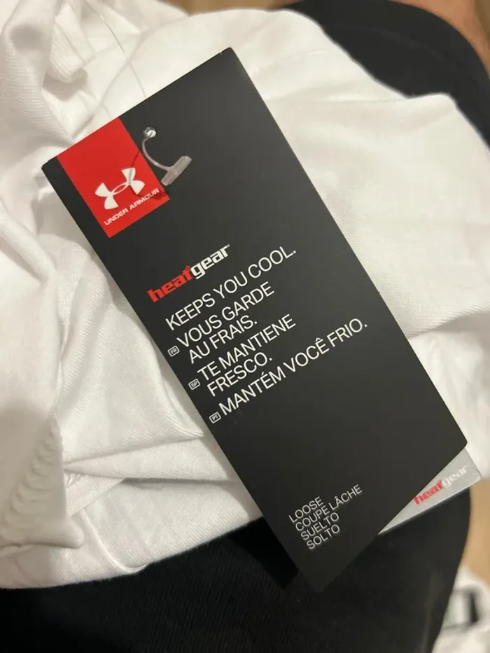 T-shirt blanc Under Armour blanc M - photo numéro 6