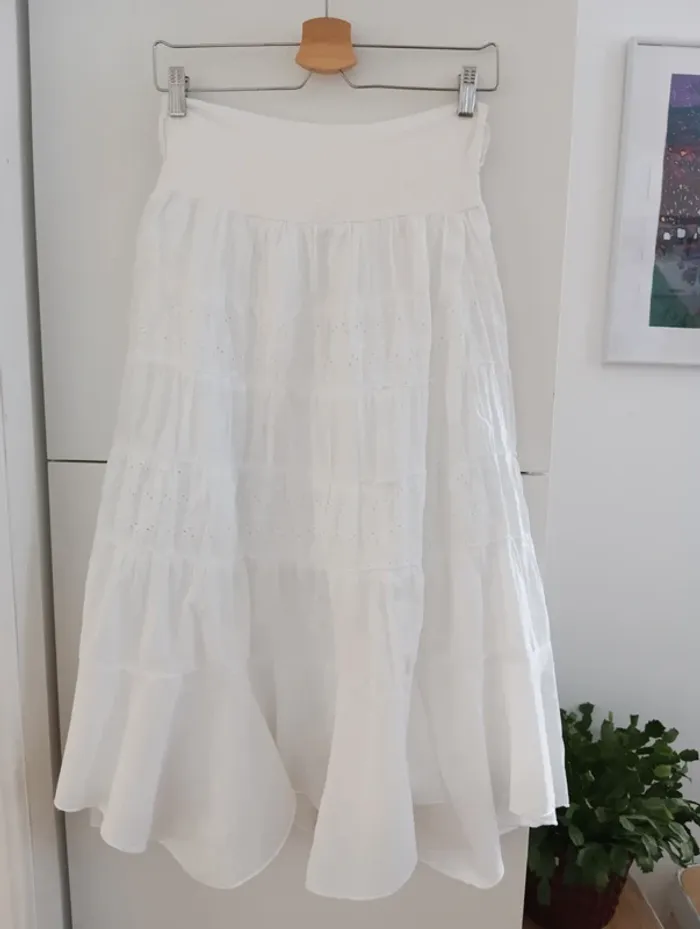 Jupon blanc longueur 3/4 - photo numéro 14