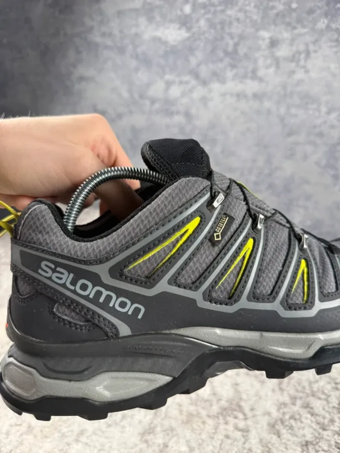 Salomon X Ultra 2 Gore-Tex - Black & Grey & Yellow - photo numéro 18