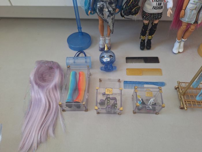 Lot poupées rainbow high avec dressing et accessoires - photo numéro 7