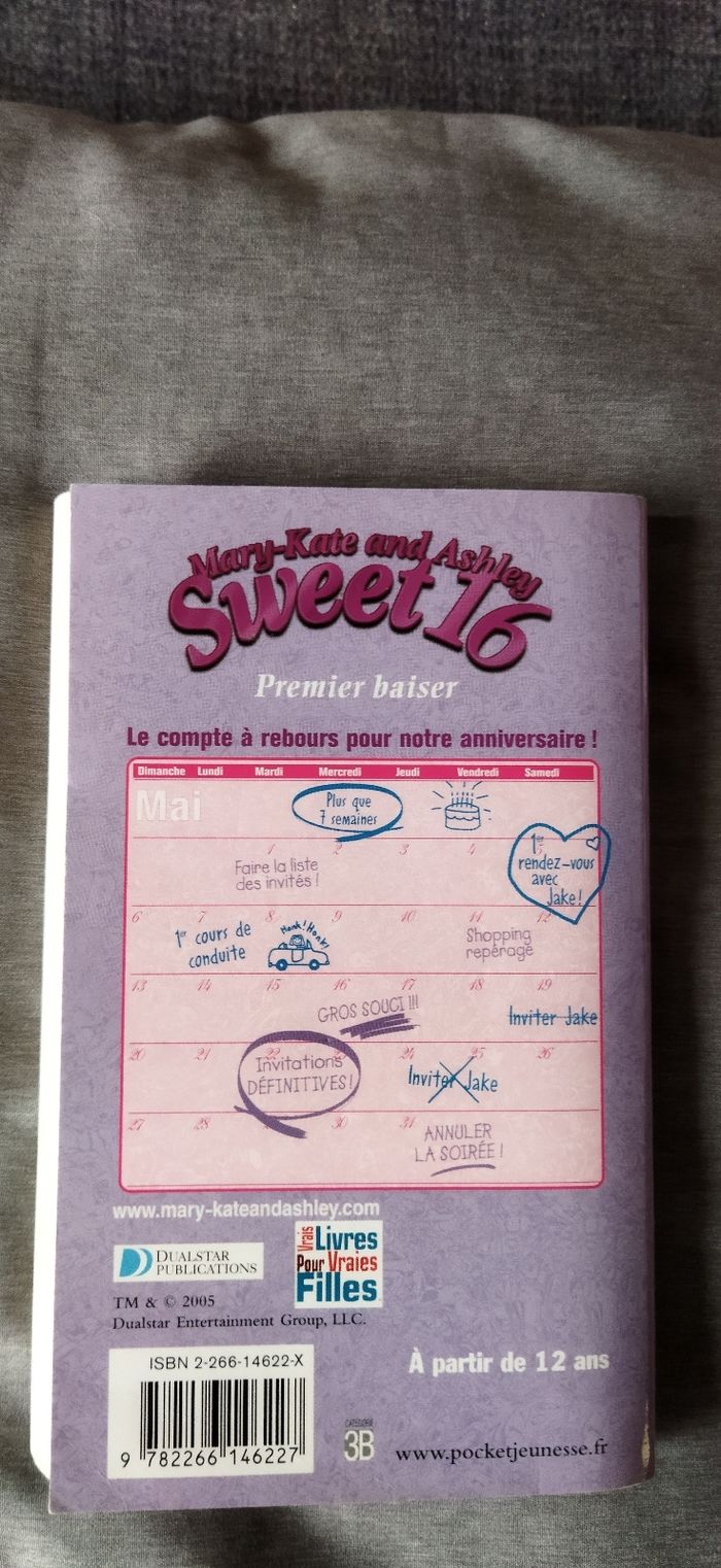 Livre sweet 16 - photo numéro 2