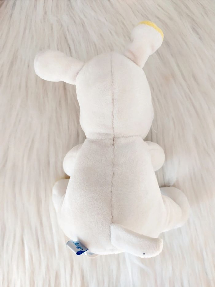 Peluche hippopotame blanc Dodie - photo numéro 3