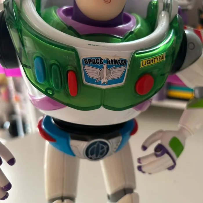 Buzz l'éclair français ceinture lumineuse toy story vintage - photo numéro 8