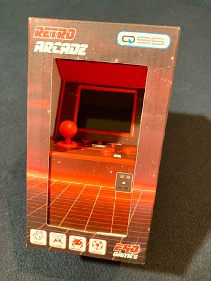 Mini retro Arcade QSS 240 jeux - photo numéro 2
